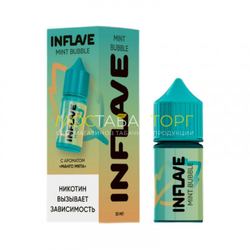Жидкость для электронных сигарет INFLAVE BUBBLE - Манго мята