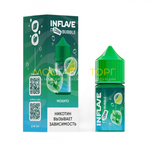 Жидкость для электронных сигарет INFLAVE BUBBLE - Мохито