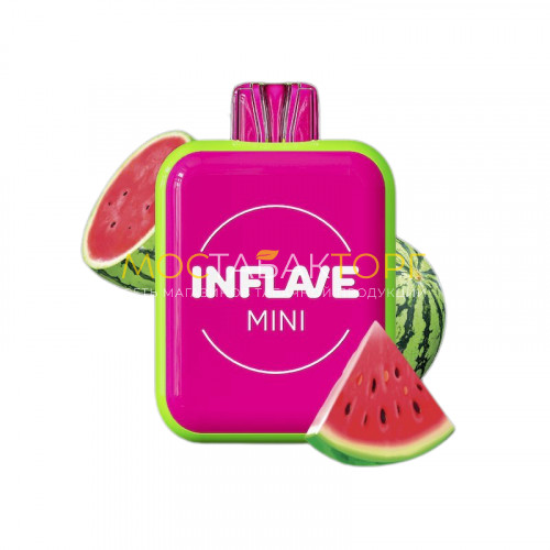 Электронные сигареты Inflave Mini 1000 затяжек - Арбуз
