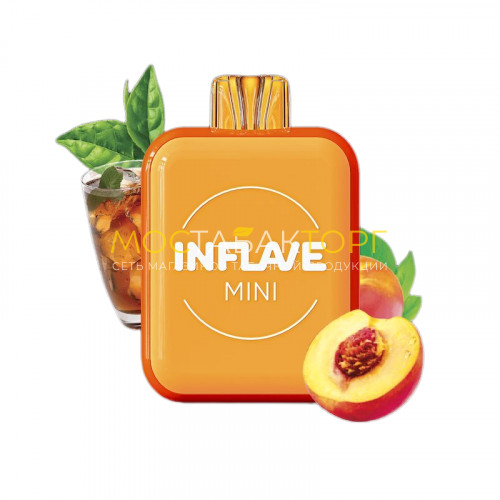 Электронные сигареты Inflave Mini 1000 затяжек - Персиковый чай