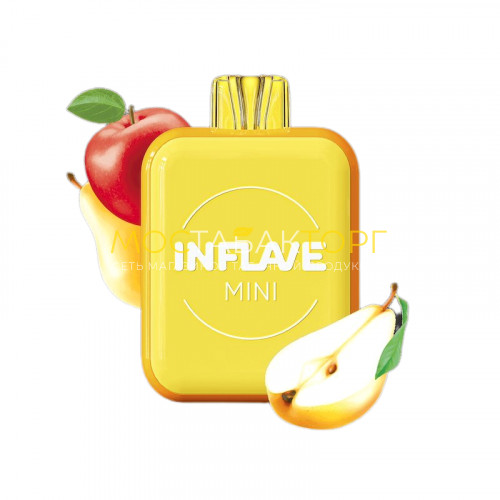 Электронные сигареты Inflave Mini 1000 затяжек - Яблоко груша