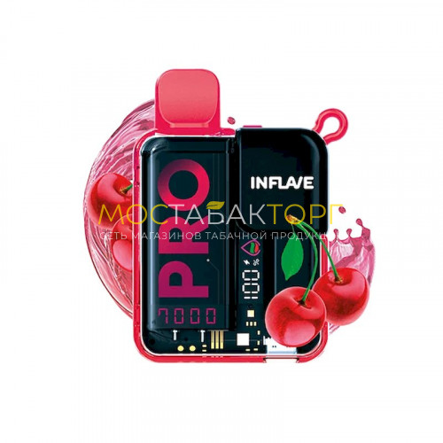 Электронные сигареты Inflave Pro 7000 затяжек - Вишнёвый нектар