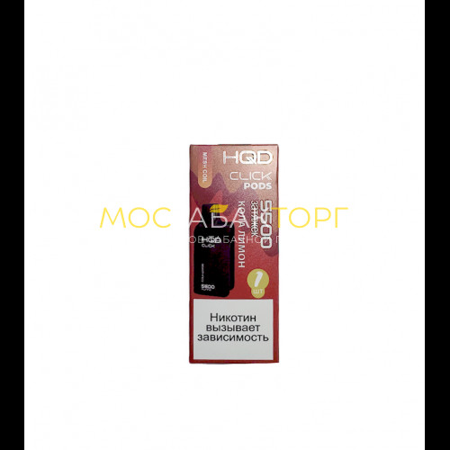Сменный картридж HQD Click Cola Lemon (Кола Лимон)