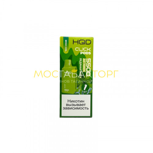 Сменный картридж HQD Click Ice Mint (Ледяная Мята)