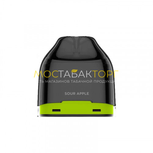 Сменный картридж Plonq Meta Pod - Кислое яблоко (Sour Apple)