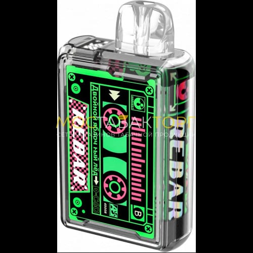 Электронные сигареты LOST VAPE Rebar 12000 Двойное яблоко лёд