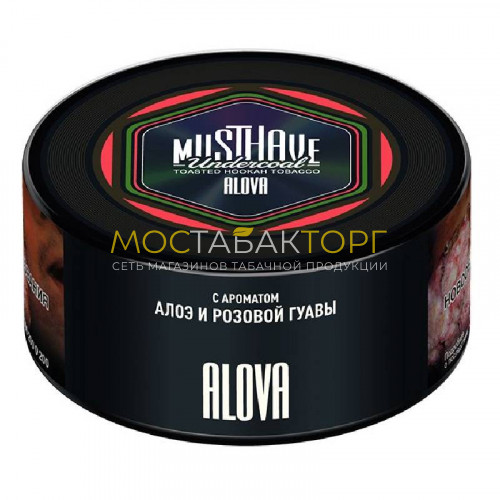 Табак для кальяна Musthave - Алоэ и розовая гуава (Alova)