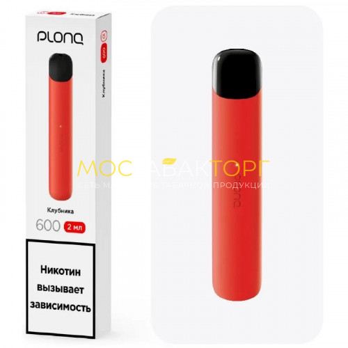 Электронные сигареты Plonq Alpha - Strawberry (Клубника)