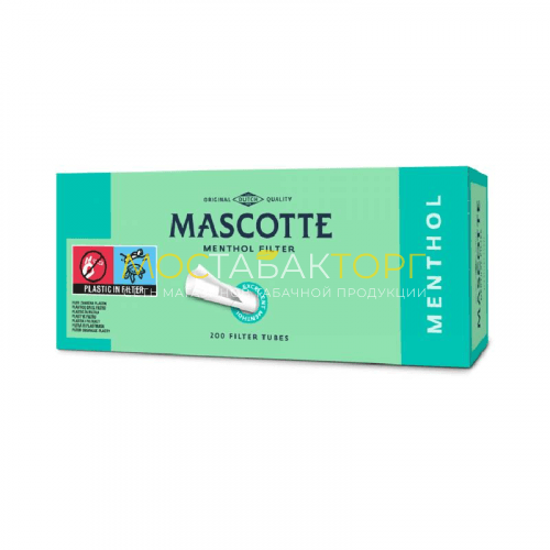 Сигаретные гильзы Mascotte Menthol (200 шт)