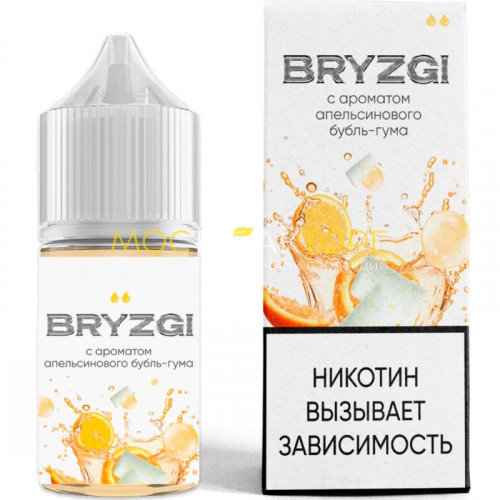 Жидкость для электронных сигарет Bryzgi Hard - Апельсиновый бабл гам