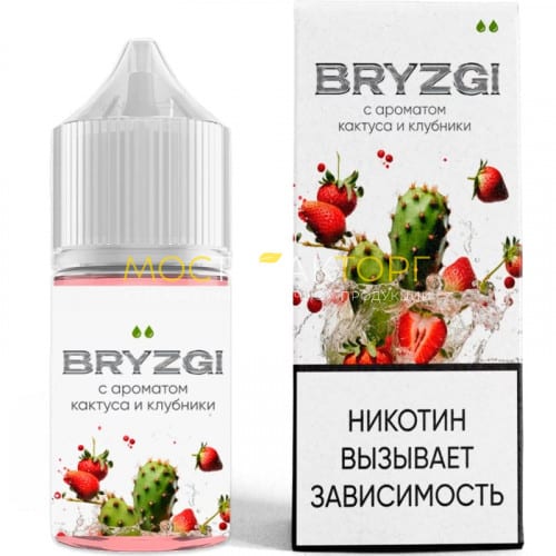 Жидкость для электронных сигарет Bryzgi Hard - Кактус клубника