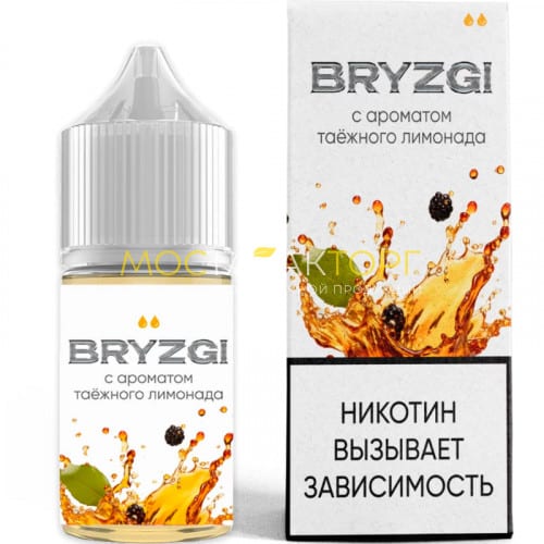 Жидкость для электронных сигарет Bryzgi Hard - Таежный лимонад