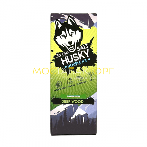 Жидкости для электронных сигарет HUSKY Double ice Deep Wood (Маракуйя манго мандарин) 30мл 20мг
