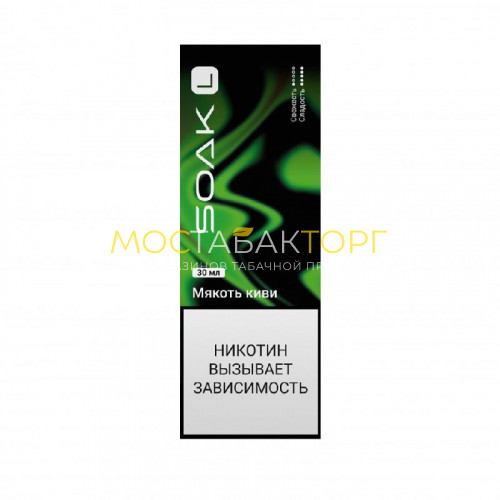 Жидкость для электронных сигарет Soak L Мякоть киви 30 мл
