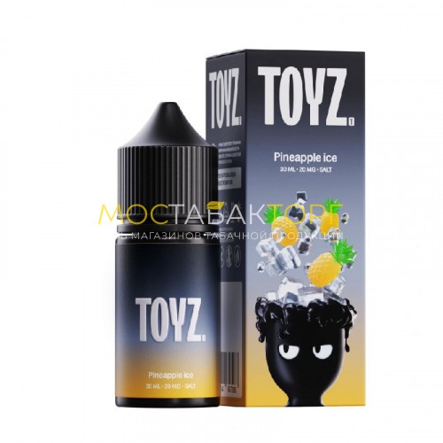 Жидкость для электронных сигарет Toyz Pineapple ice (Ананас Лед) 20 мл / 30 мл
